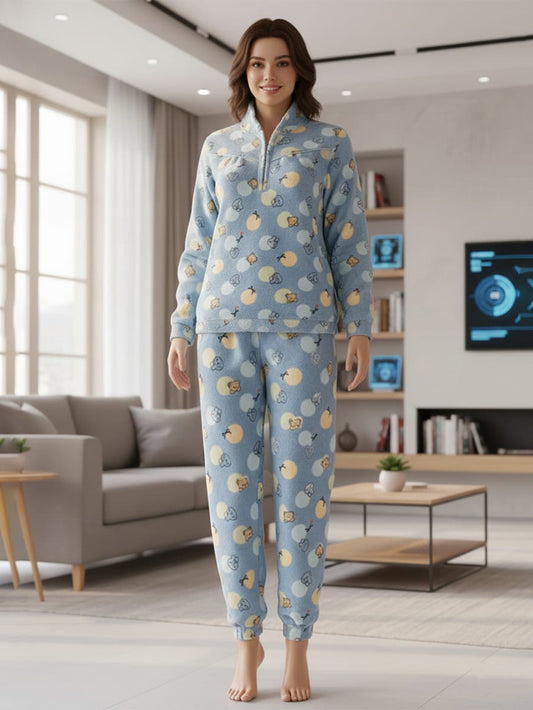 Bulbul Premium Soft Touch Winter Night Suit