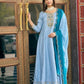 Ladies Smart Choice Sky Blue Ethnic Anarkali Suit with Dupatta