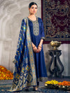 Ladies Smart Choice Navy Blue Designer Anarkali Suit Set