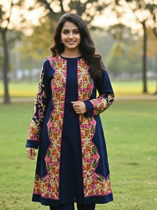 Kashmir Ki Kali Premium Woollen Shrug